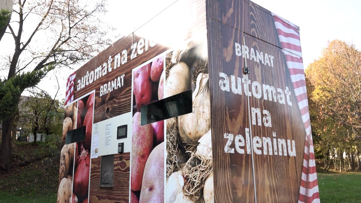V Brně mají automat na zeleninu